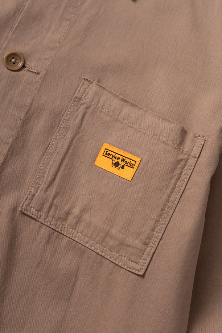 Service Works - Twill Chore Shirt - Mushroom