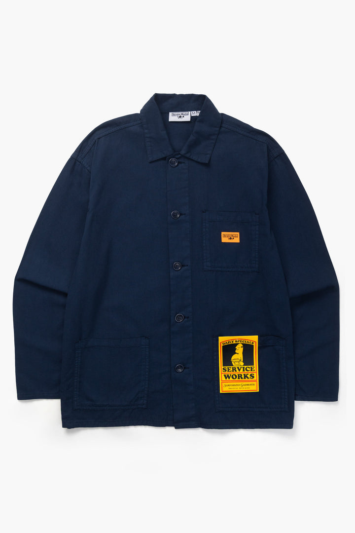 Service Works - Twill Chore Shirt - Dark Navy