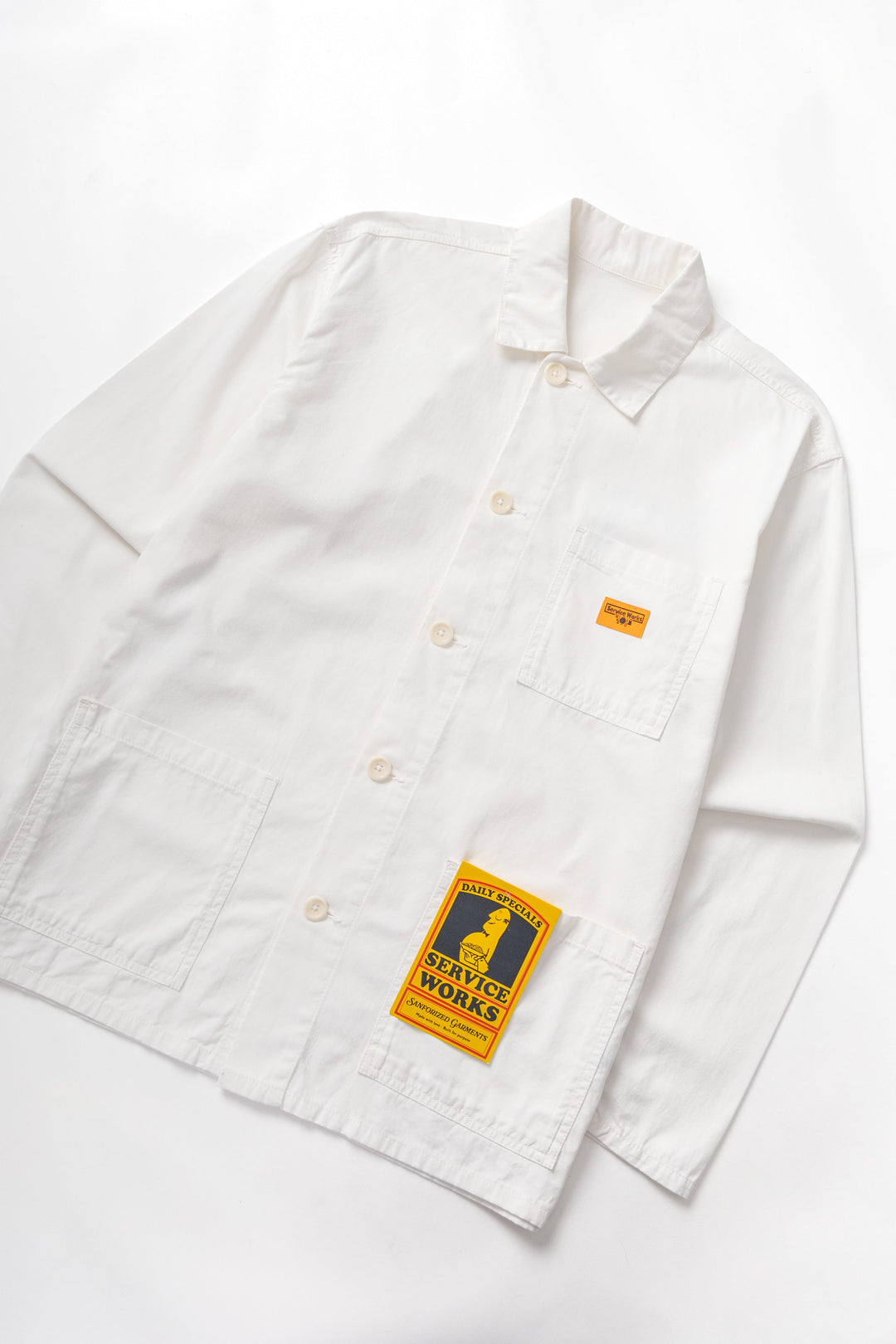 Service Works - Twill Chore Shirt - Off-White