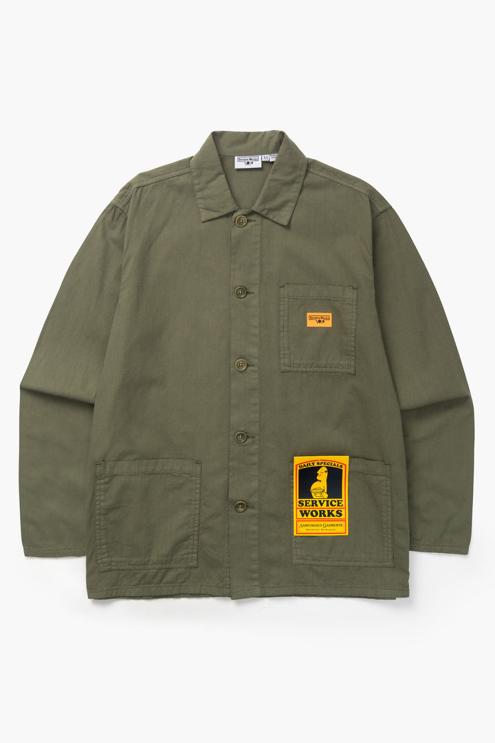 Service Works - Twill Chore Shirt - Olive