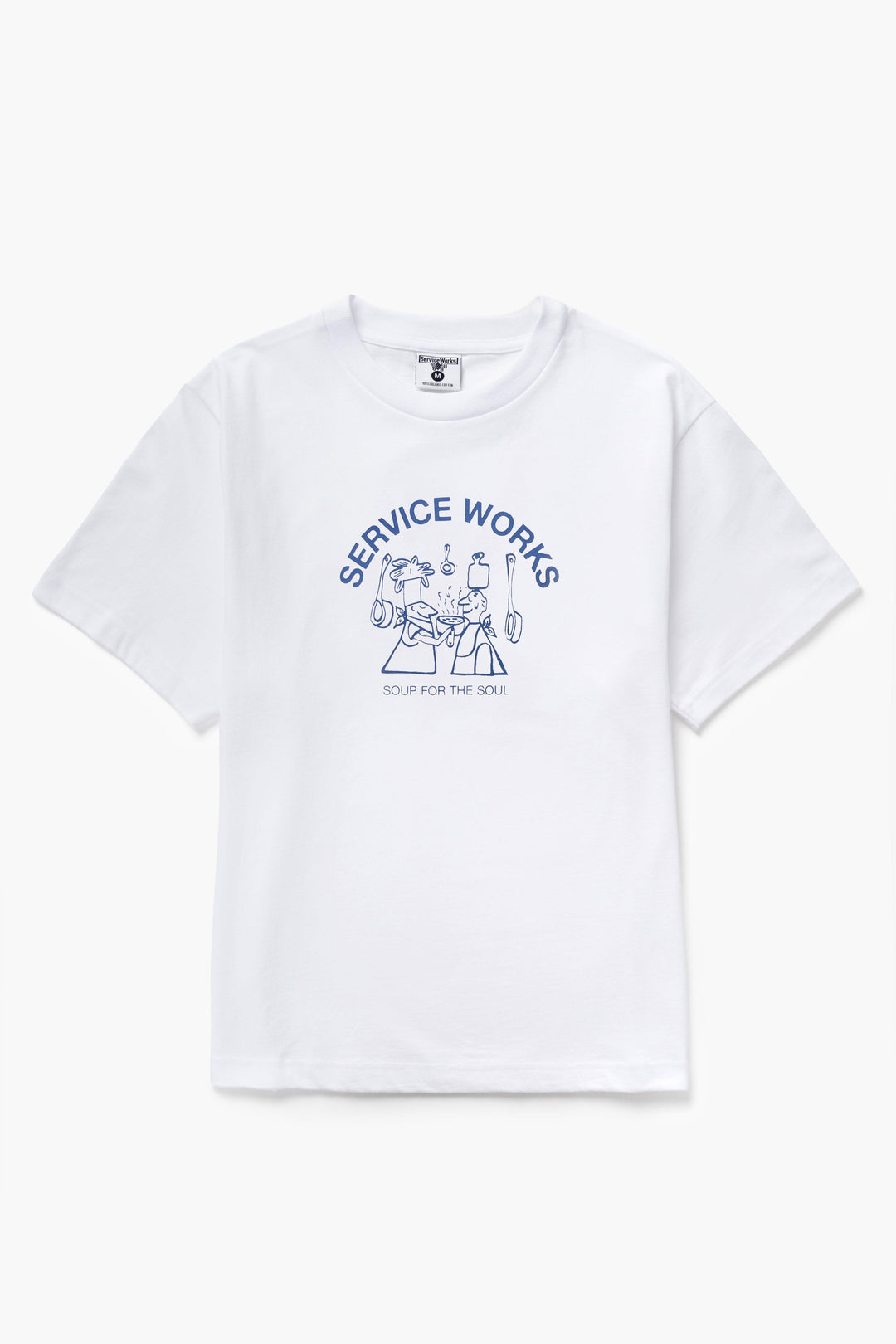 Service Works - Soup For The Soul Tee - White