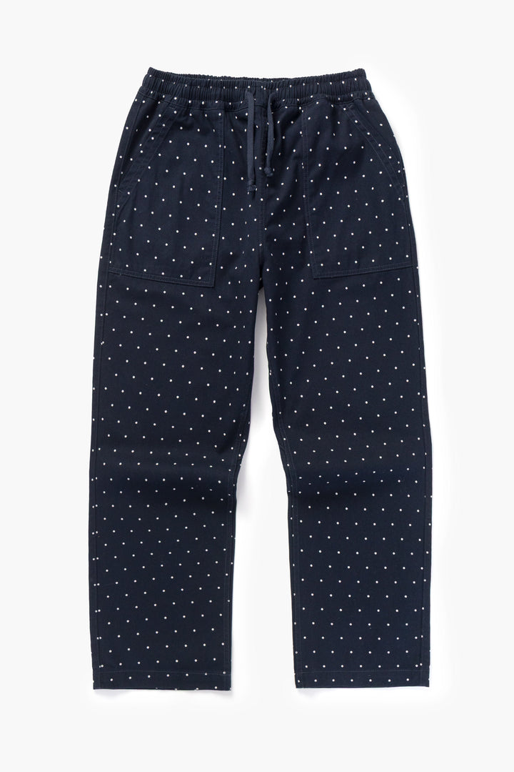Service Works - Polka Dot Chef Pants - Navy