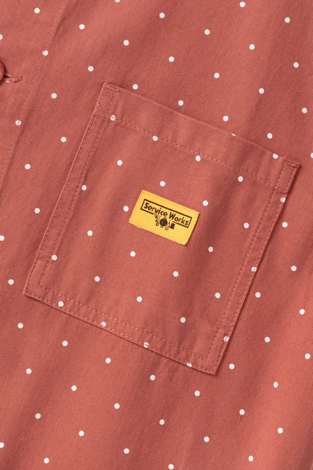 Service Works - Polka Dot Chore Shirt - Clay
