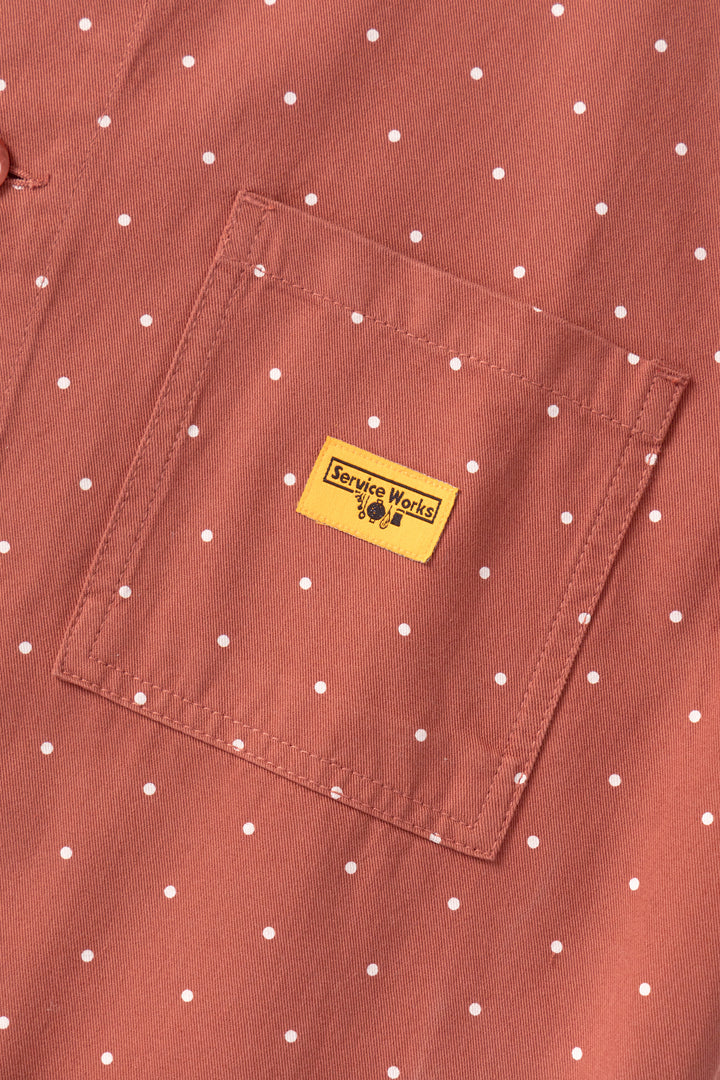 Service Works - Polka Dot Chore Shirt - Clay