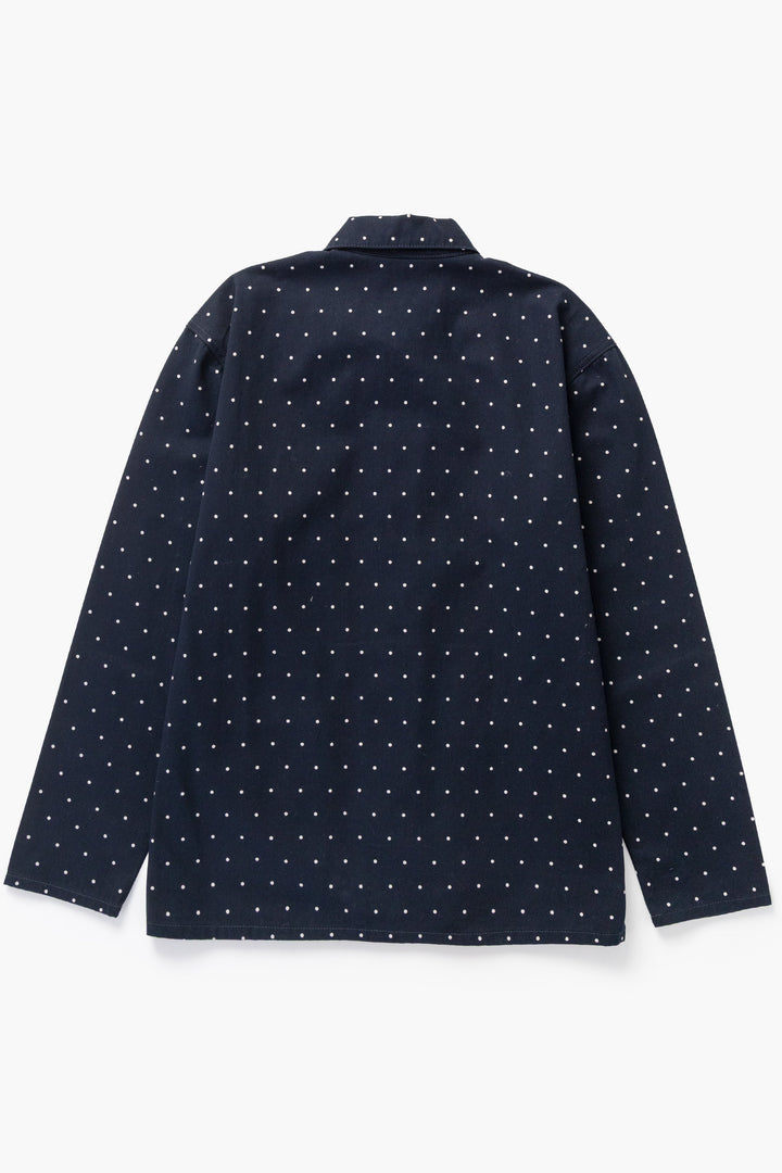 Service Works - Polka Dot Chore Shirt - Navy
