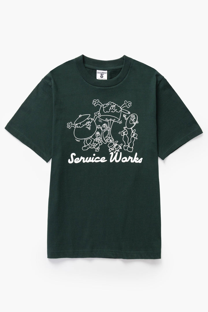 Service Works - Pots & Pans Tee - Forest