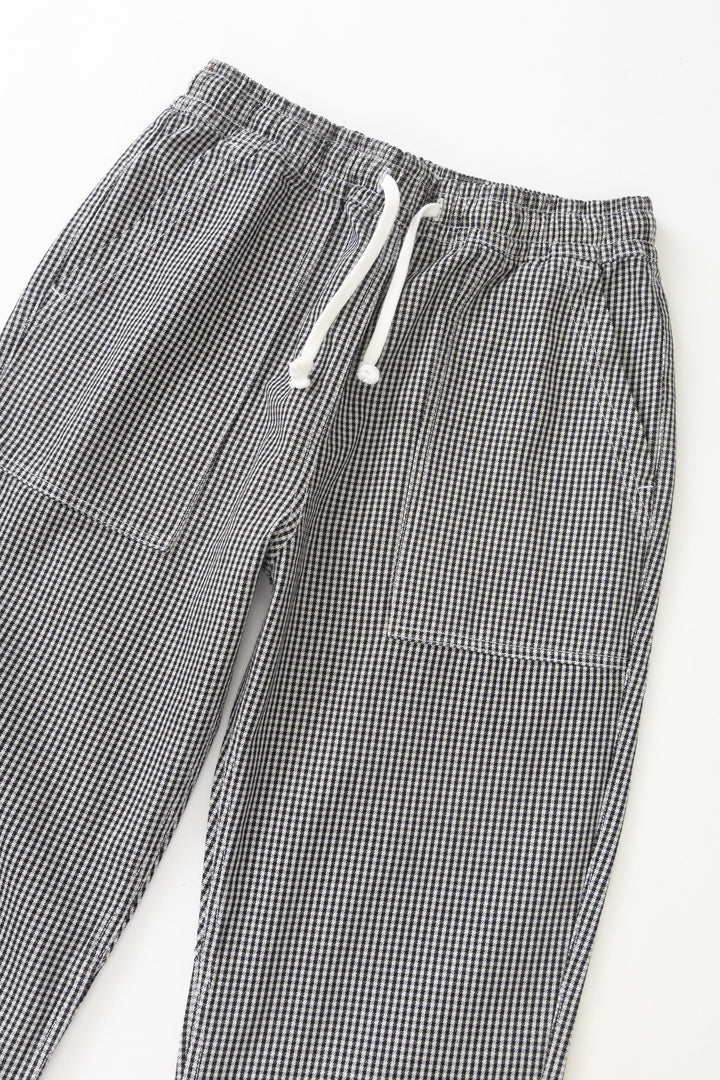 Service Works -  House Gingham Chef Pants - Black