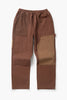 Service Works -  Patchwork Utility Chef Pants - Brown