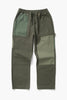 Service Works -  Patchwork Utility Chef Pants - Green