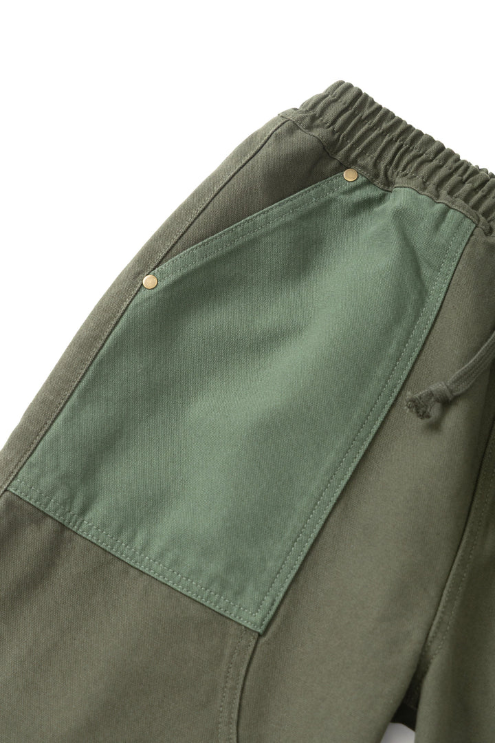 Service Works -  Patchwork Utility Chef Pants - Green