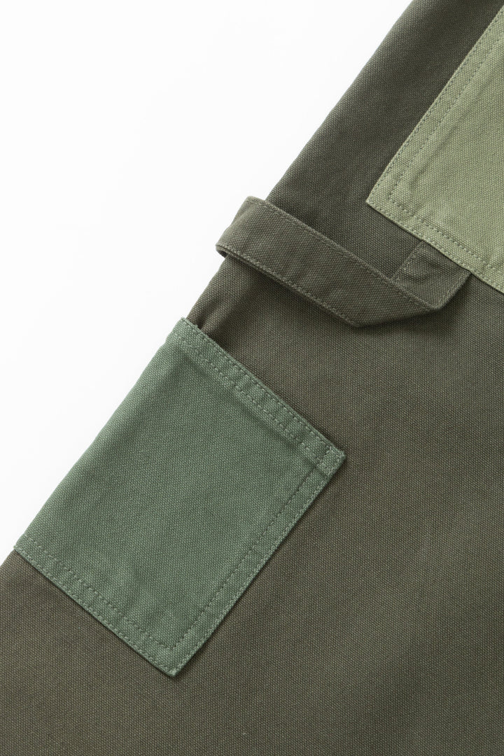 Service Works -  Patchwork Utility Chef Pants - Green