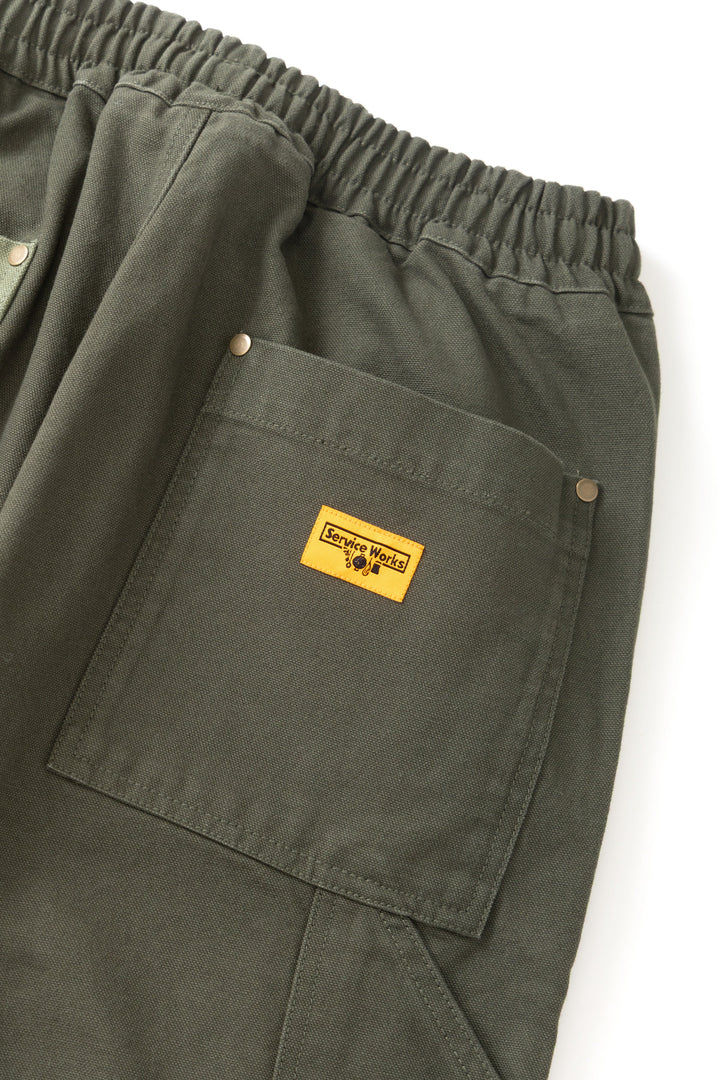Service Works -  Patchwork Utility Chef Pants - Green
