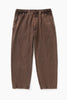 Service Works -  Over-Dyed Easy Chef Pants - Umber