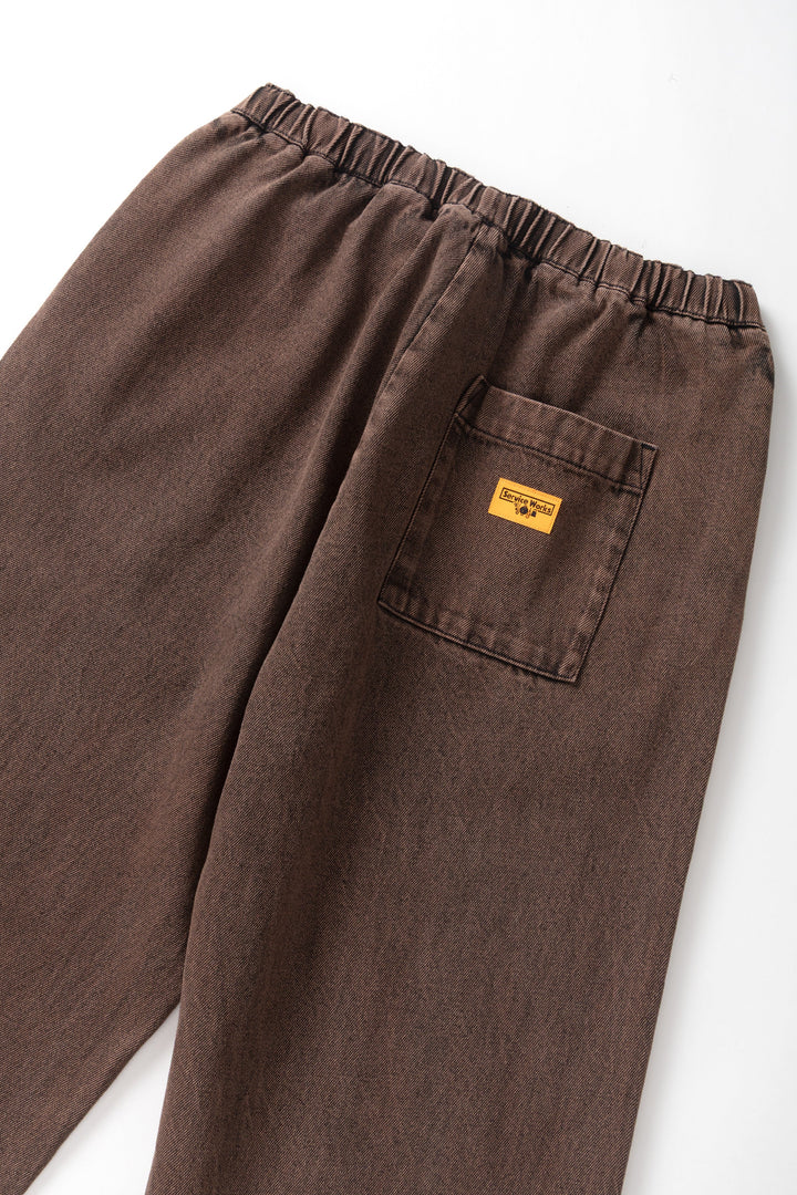 Service Works -  Over-Dyed Easy Chef Pants - Umber