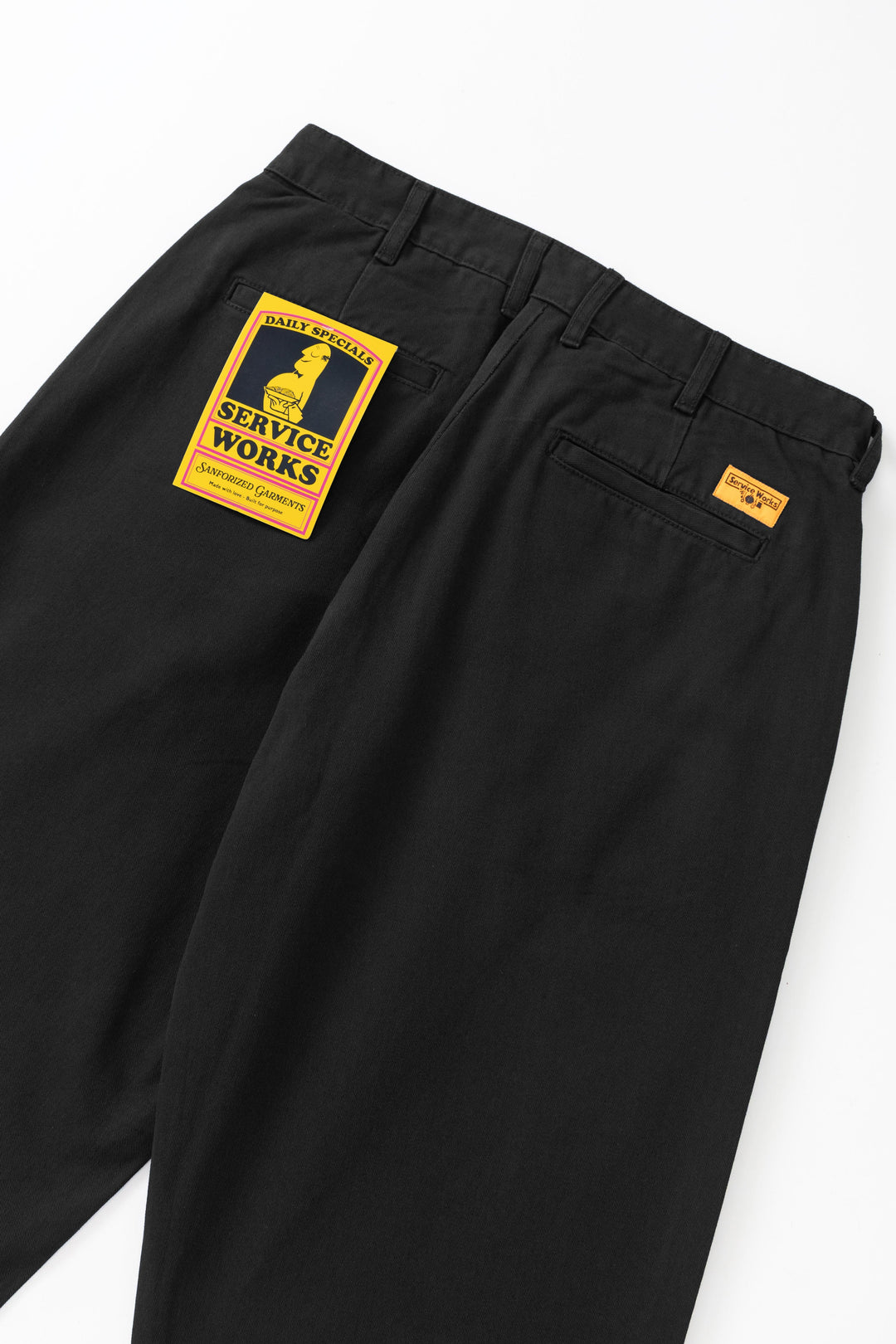 Service Works -  Twill Part Timer Pants - Black