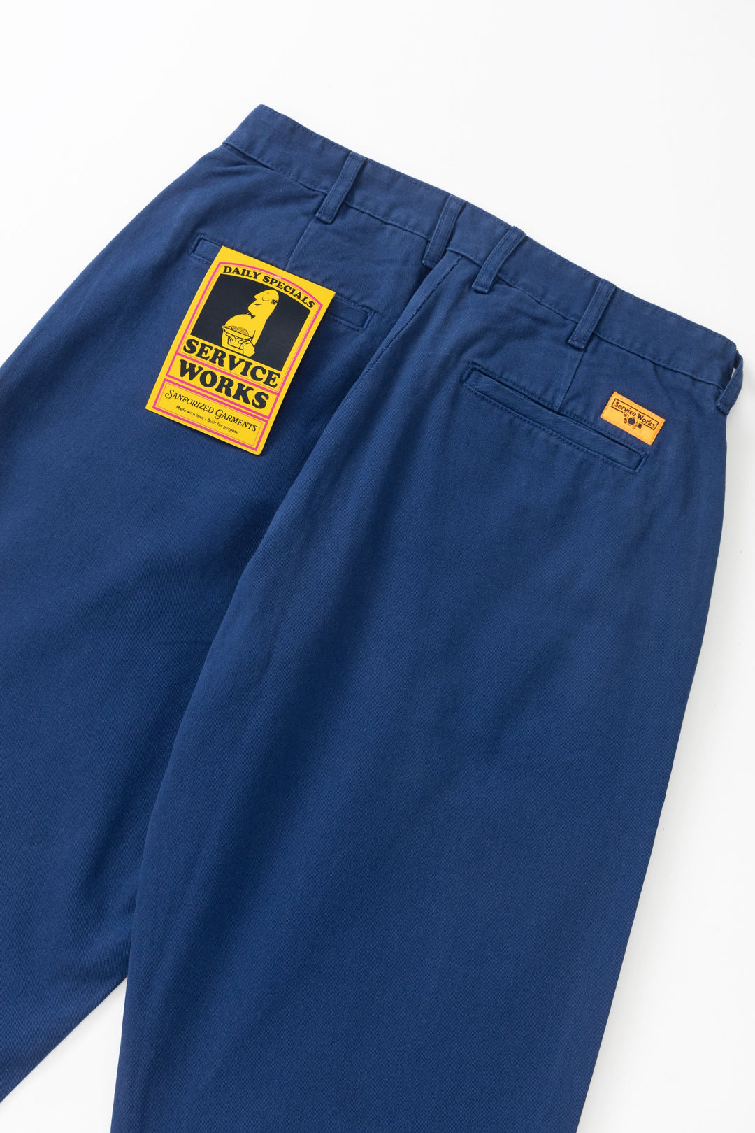 Service Works -  Twill Part Timer Pant - Blue