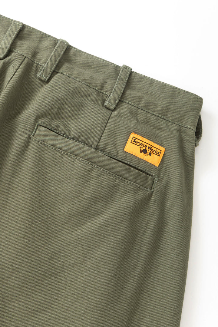 Service Works -  Twill Part Timer Pant - Olive