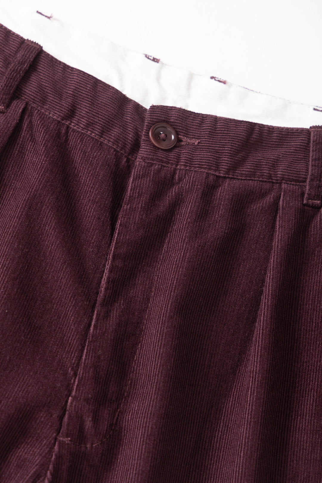 Service Works -  Fine Cord Part Timer Pant - Burgundy
