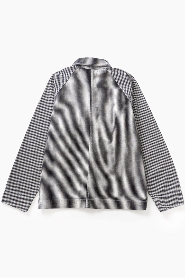 Service Works -  House Gingham FOH Overshirt - Black