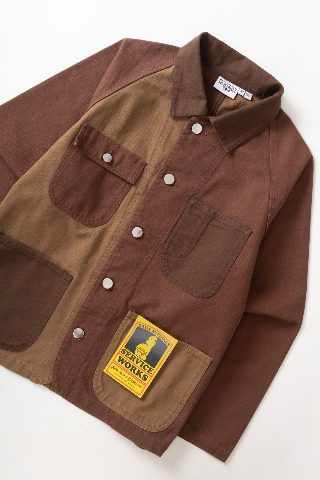 Service Works -  Patchwork Coverall 2.0 - Brown