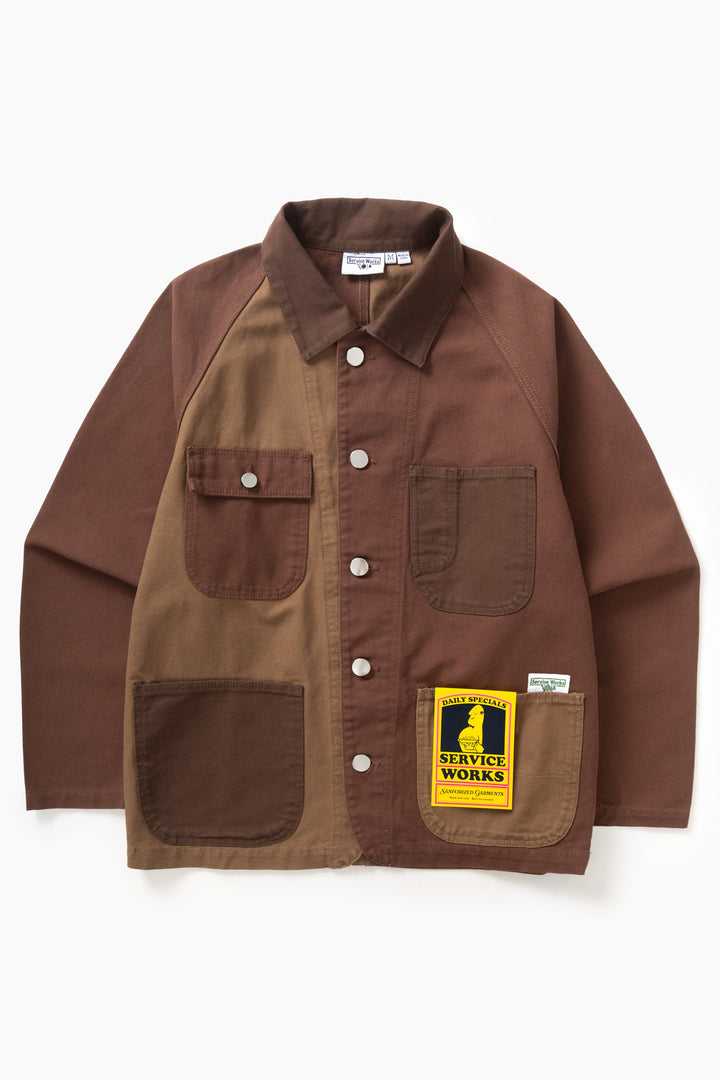 Service Works -  Patchwork Coverall 2.0 - Brown