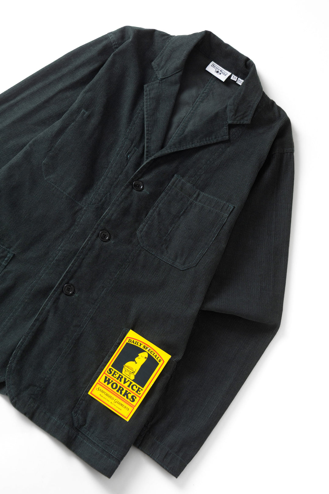 Service Works -  Fine Cord Server Suit Jacket - Jewel