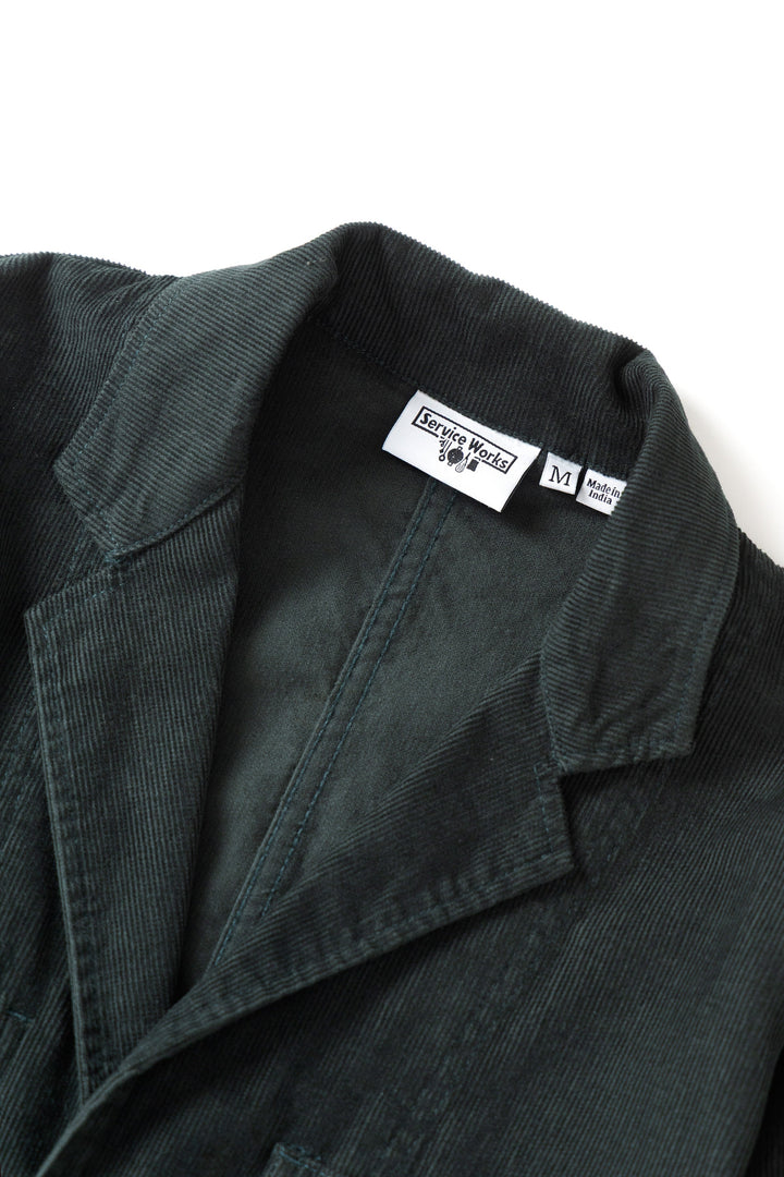 Service Works -  Fine Cord Server Suit Jacket - Jewel