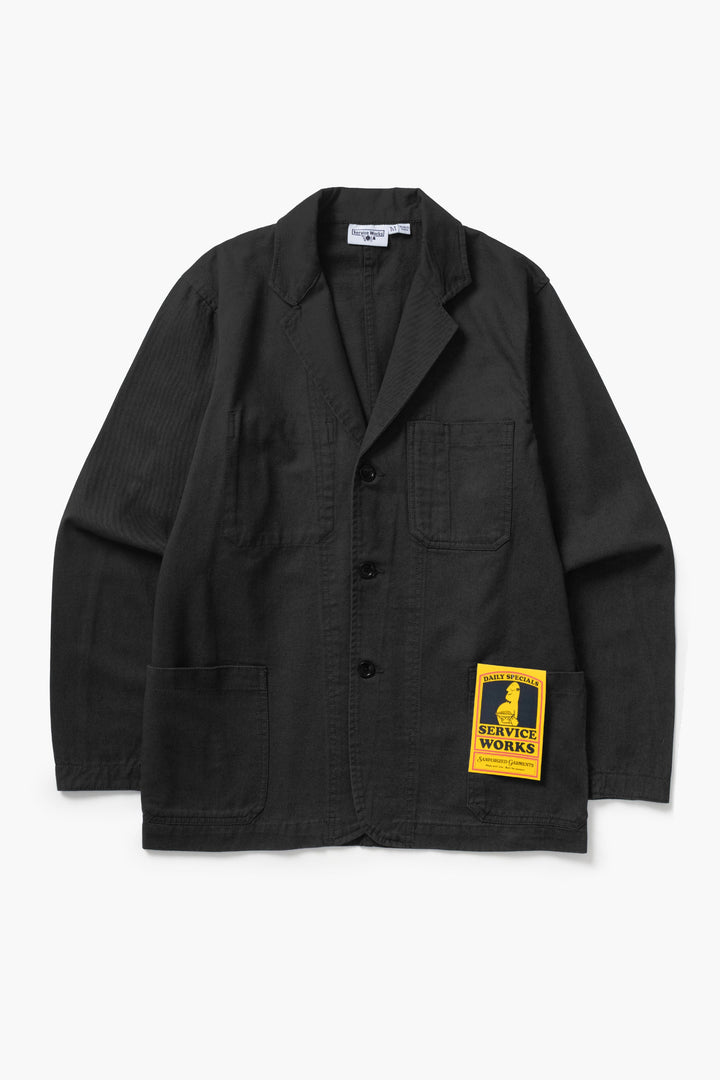 Service Works -  Twill Server Suit Jacket - Black