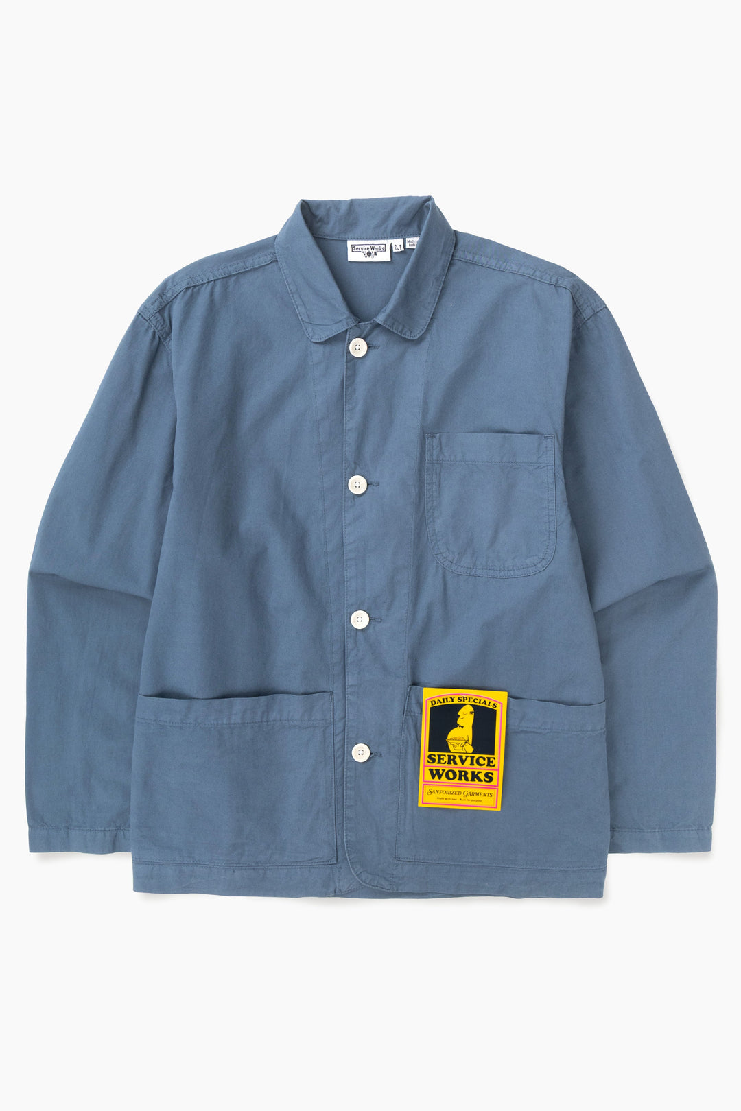 Service Works -  Tech Twill Easy Chef Shirt - Slate