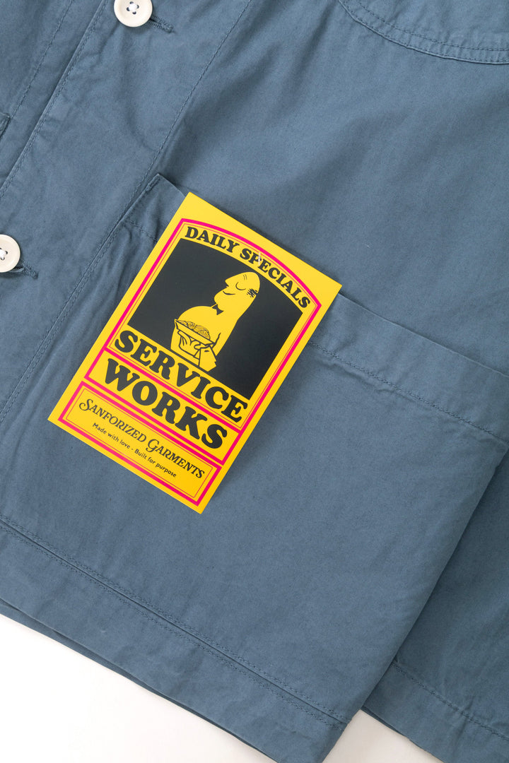 Service Works -  Tech Twill Easy Chef Shirt - Slate