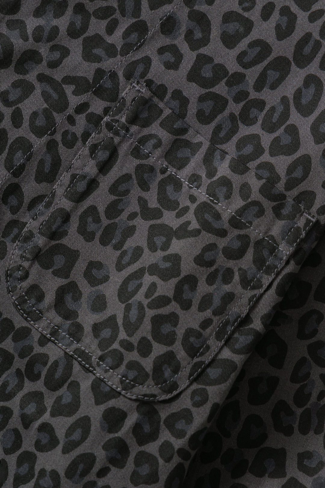 Service Works -  Patterned Easy Chef Shirt - Black Leopard