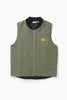 Service Works - Padded Work Vest Jacket - Olive