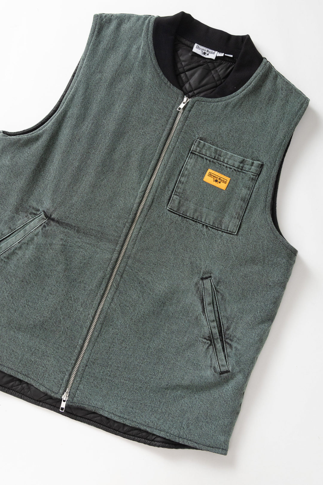 Service Works -  Over-Dyed Work Vest - Sage