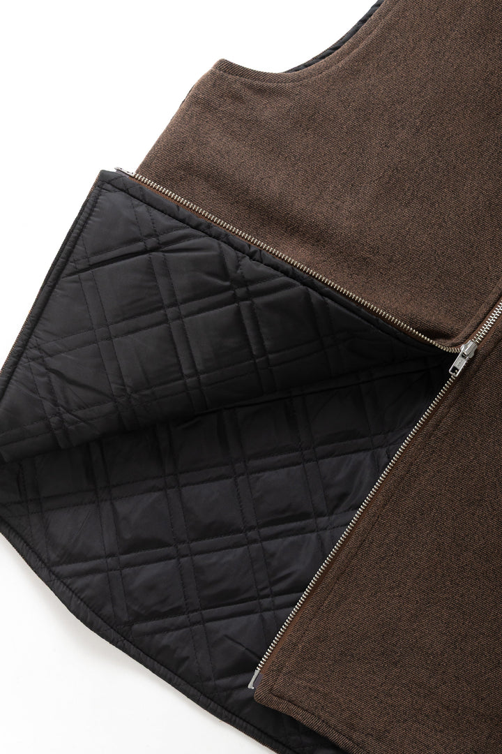Service Works -  Over-Dyed Work Vest - Umber