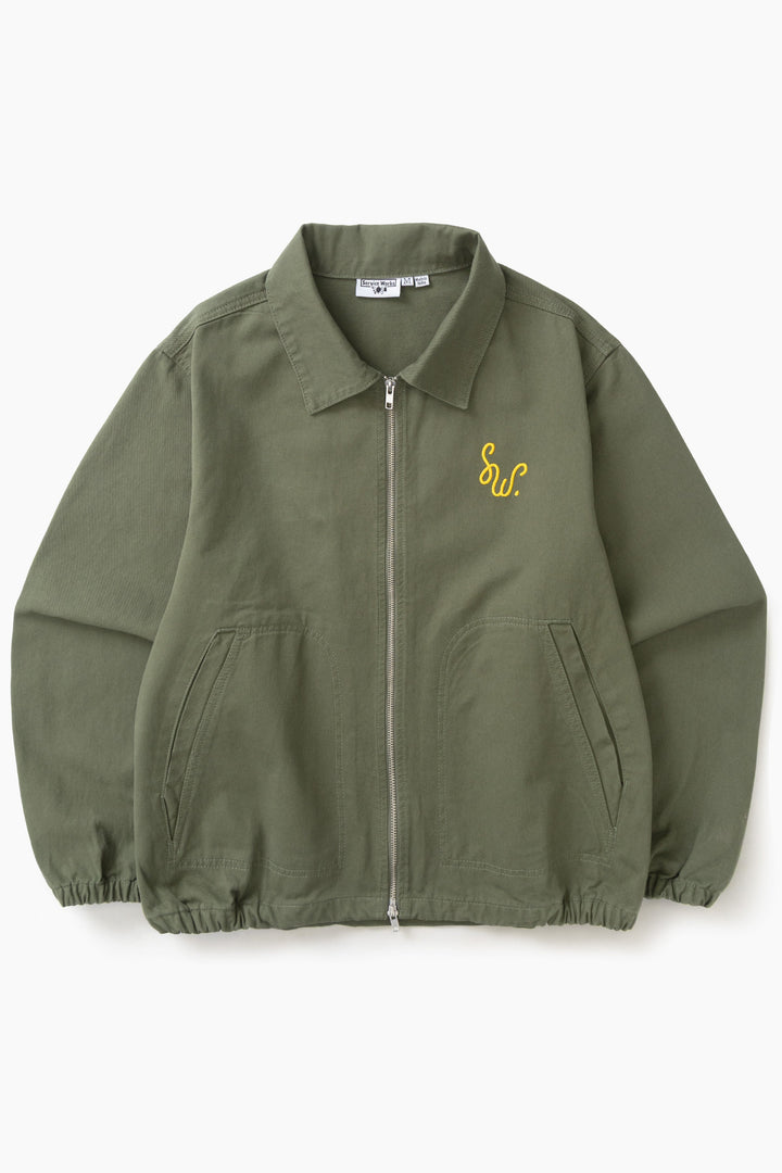Service Works -  Dove Work Jacket - Olive