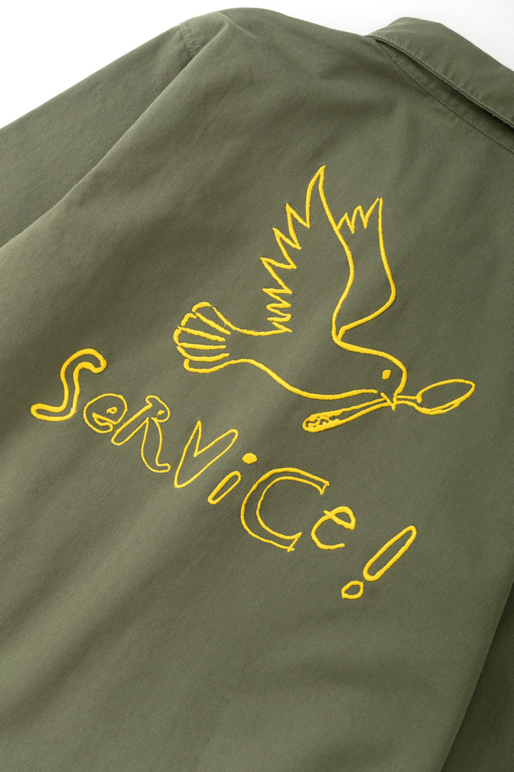 Service Works -  Dove Work Jacket - Olive