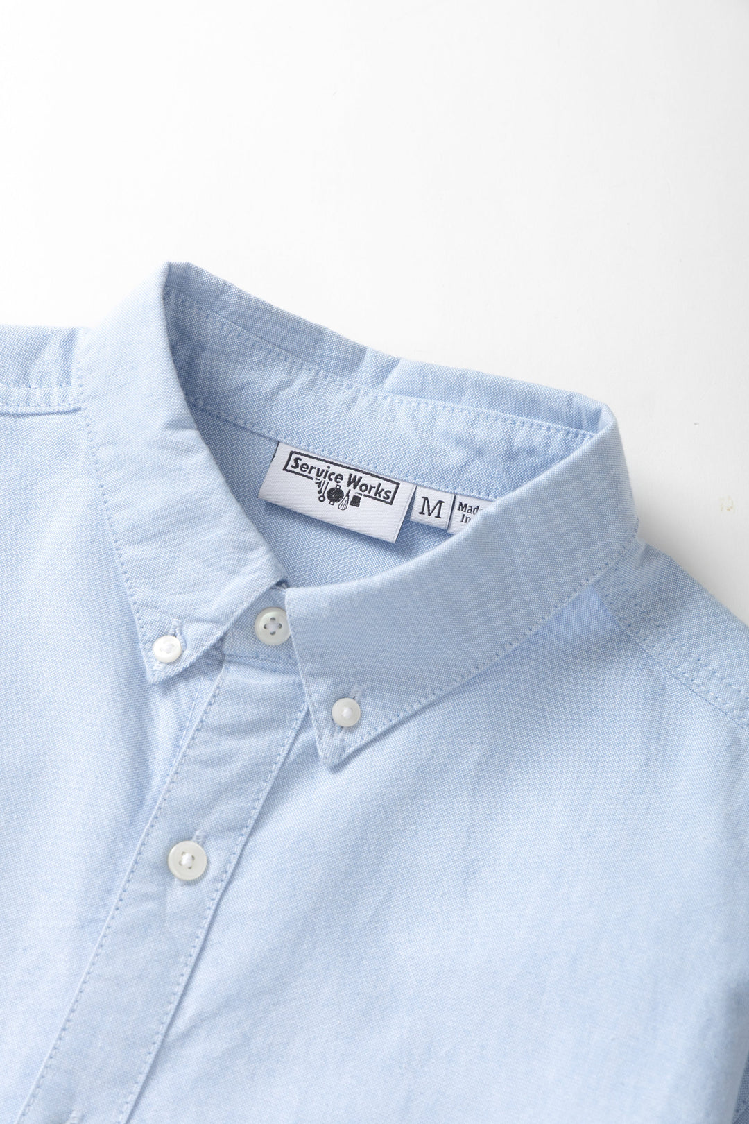 Service Works -  Artichoke Oxford Shirt - Blue