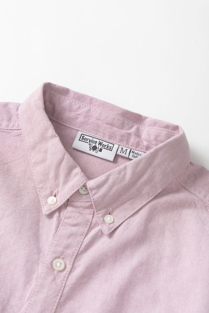 Service Works -  Artichoke Oxford Shirt - Red