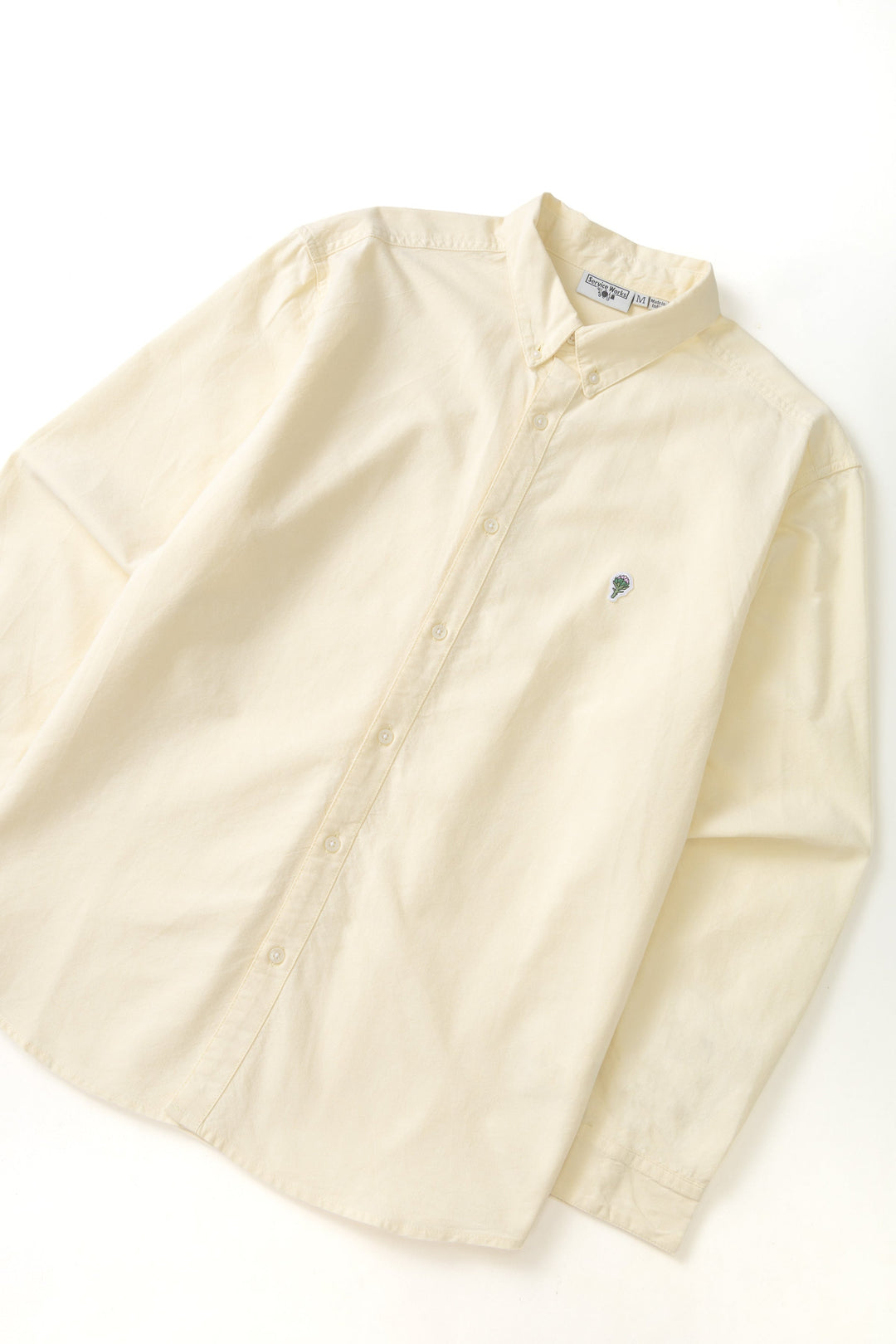 Service Works -  Artichoke Oxford Shirt - Vanilla