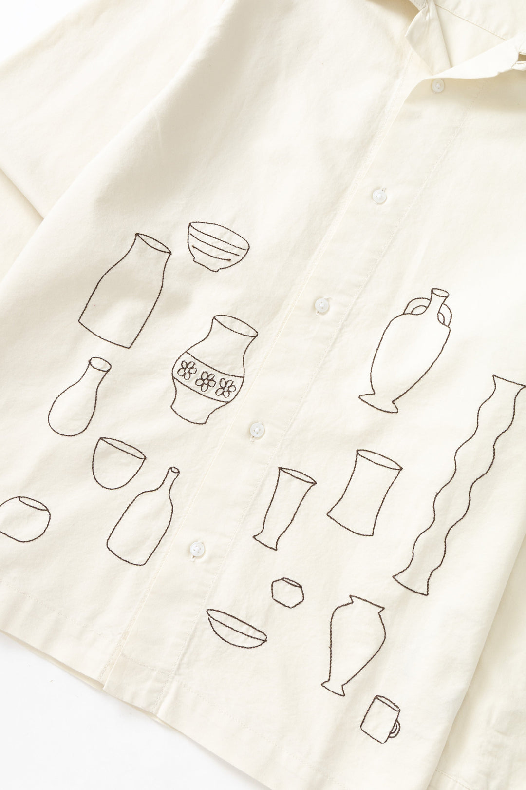 Service Works -  Ceramic Resort Shirt - Off White