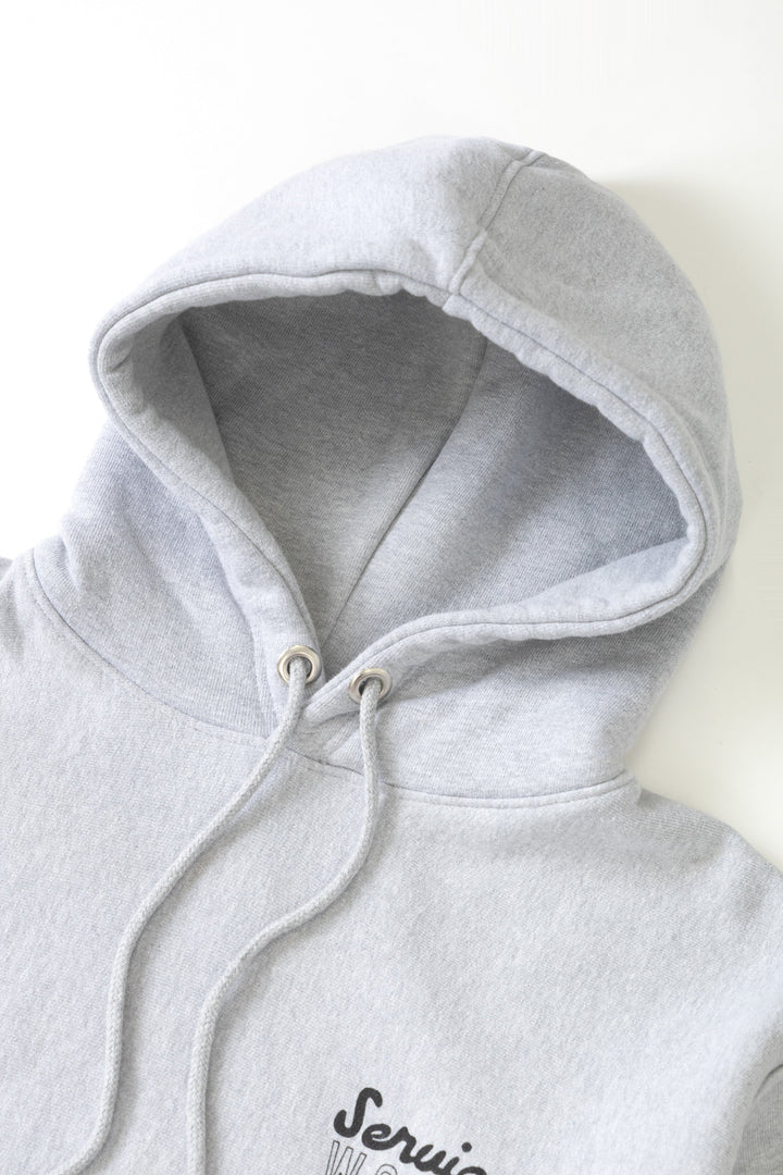 Service Works -  Eating Adventures Hoodie - Heather Grey