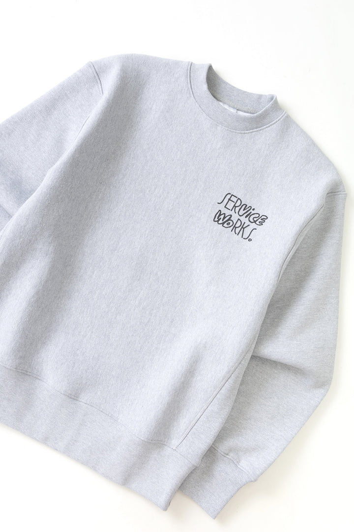 Service Works -  Double Vision Crewneck - Heather Grey