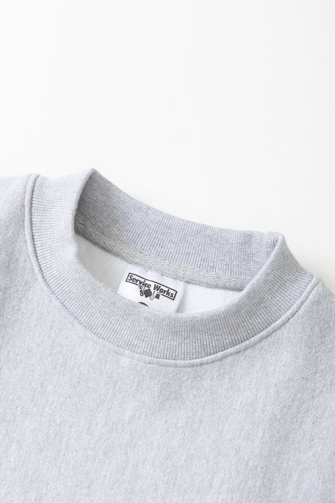 Service Works -  Double Vision Crewneck - Heather Grey