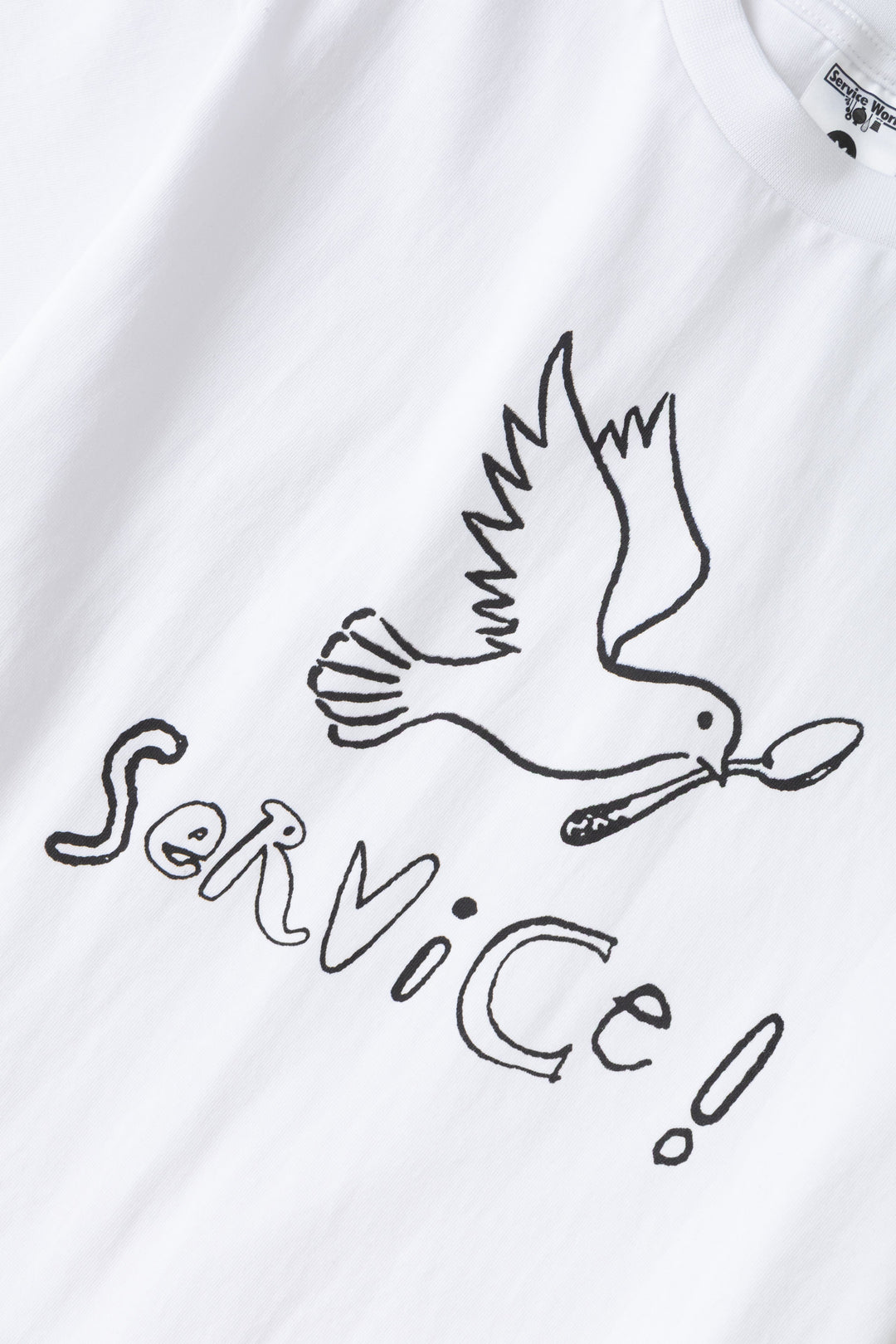 Service Works -  Dove Tee - White