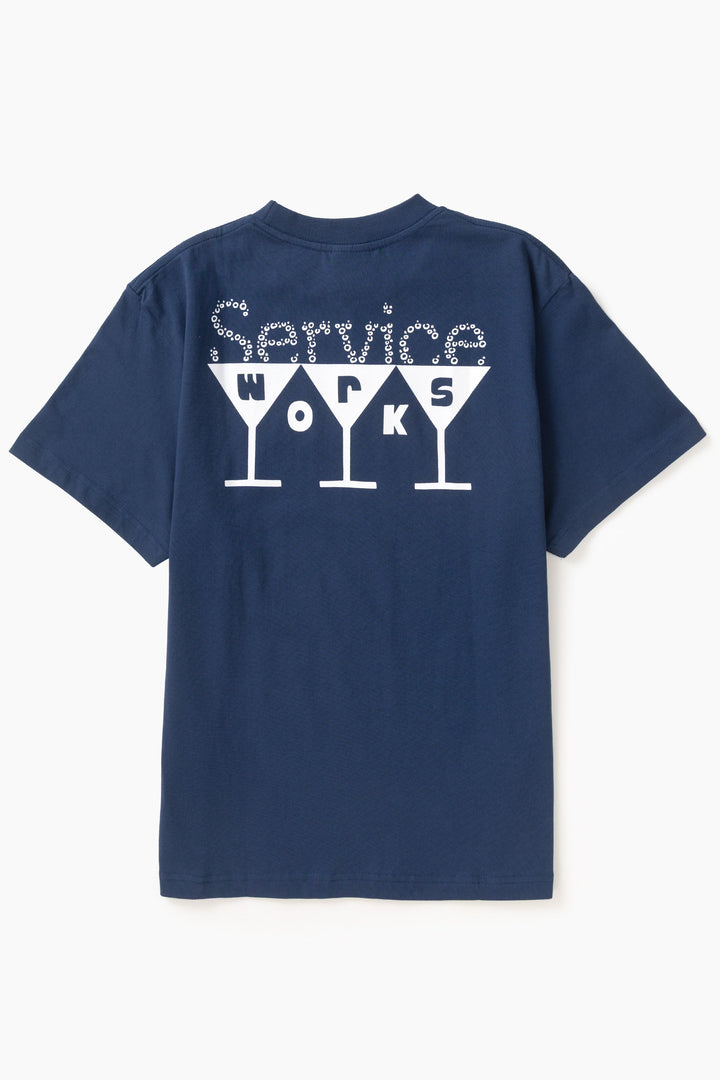 Service Works -  Martini Tee - Navy