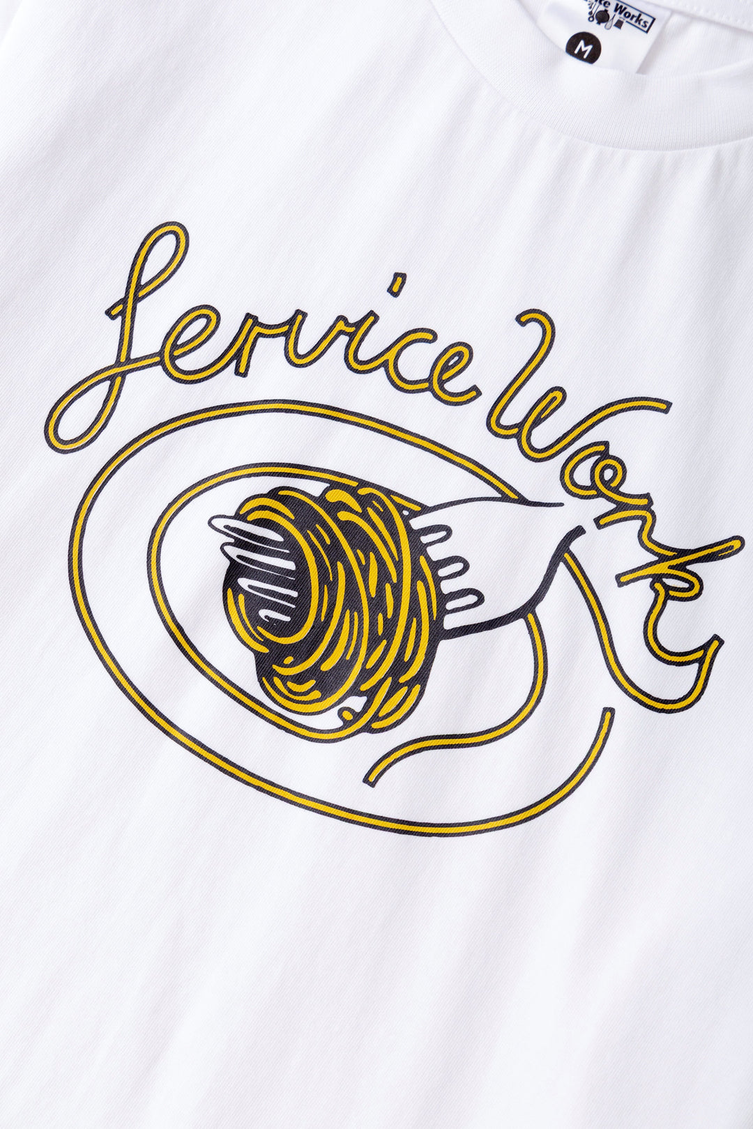 Service Works -  Spaghetti Tee - White