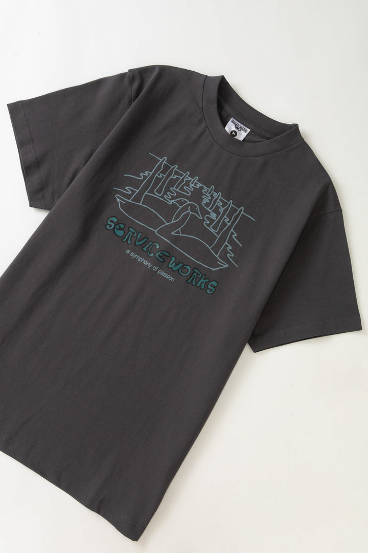 Service Works -  Symphony Tee - Charcoal