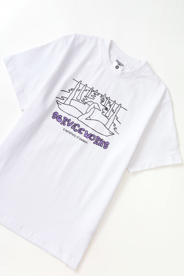 Service Works -  Symphony Tee - White