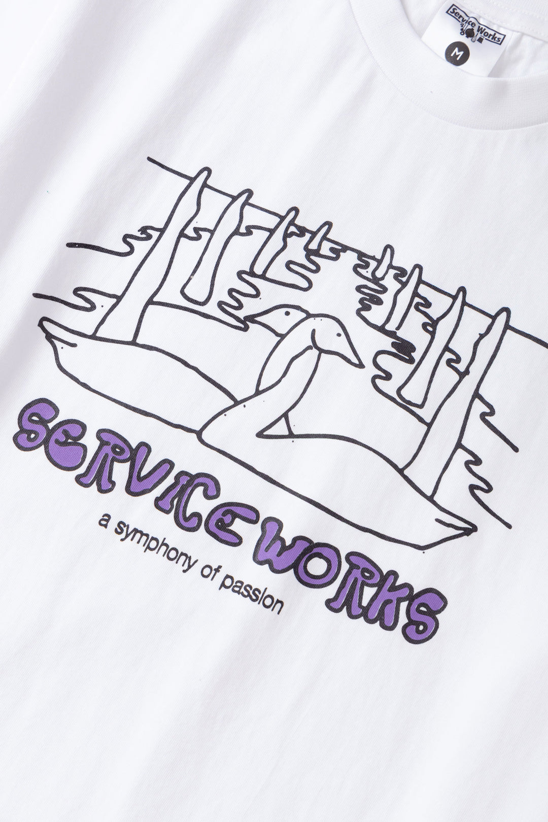 Service Works -  Symphony Tee - White