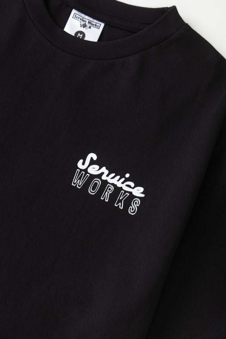 Service Works -  Eating Adventures Tee - Black